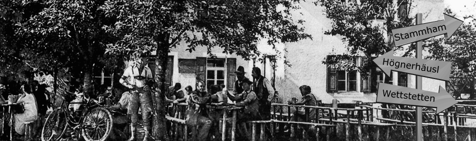 Das Högnerhäusl - Ansichtskarte um 1938 (Gerner)